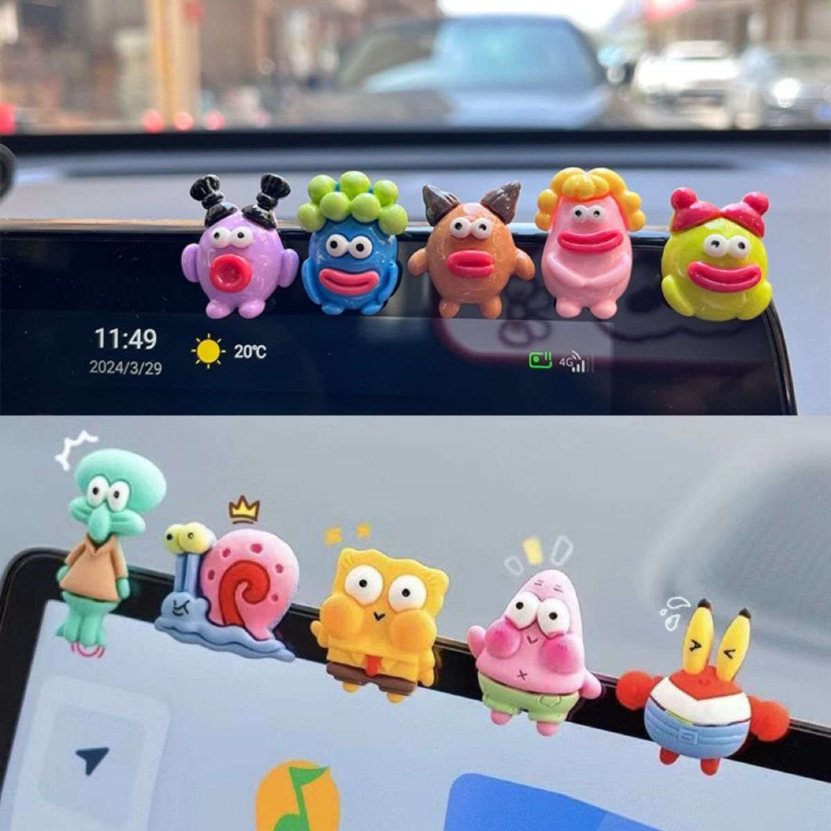 ππ Funny Sausage Mouth Car Decoration (Stickable) ππ