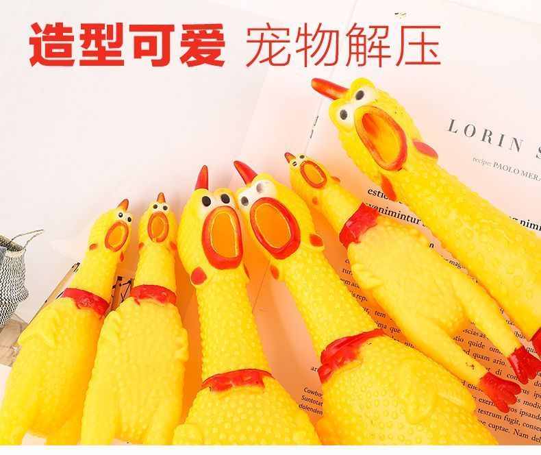 ππ€£ Screaming Chicken Dog Toy β Bite Resistant Fun π€£π