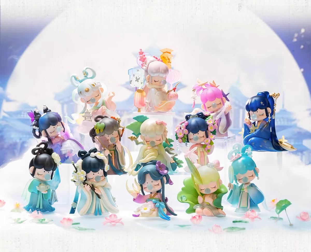 🎨🌸 Nanci Poetry & Painting Series – Ancient Style Blind Box Figures 🌸🎨