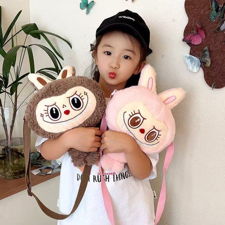 👜 Labubu Plush Crossbody Bag – DIY Series Edition 👜