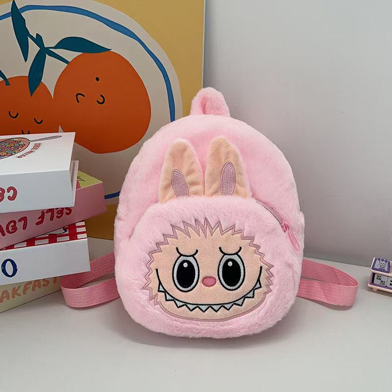 🎒 Labubu Plush Children’s Backpack – Bubble Mart City Park Edition 🎒
