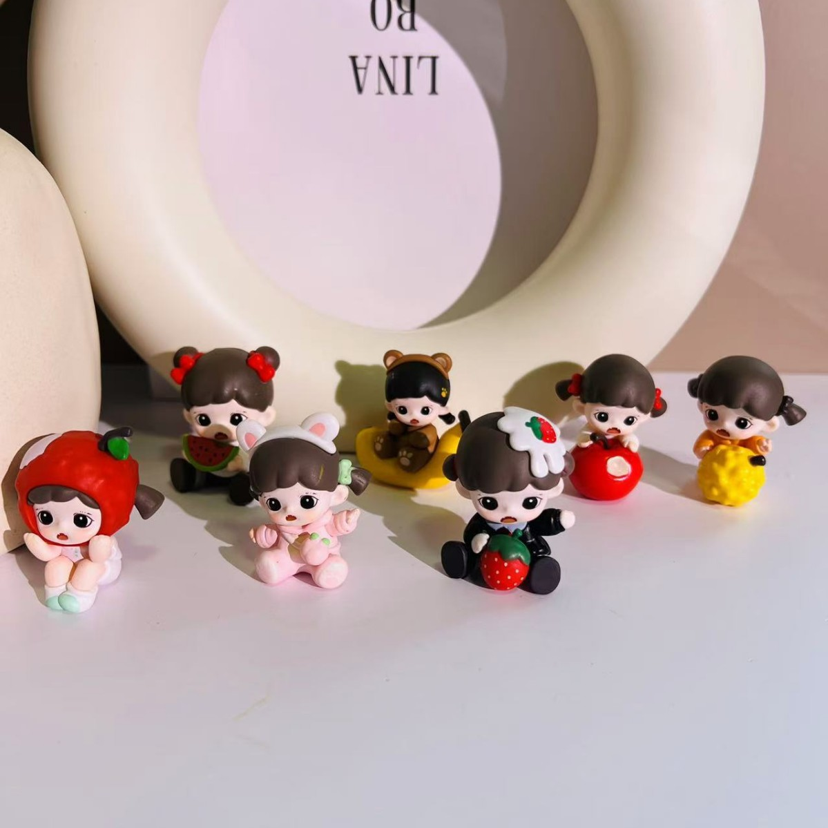 🍓🍌 Guoguo Sister Cute Grain – Loves to Eat Fruits Series 🍇🍑