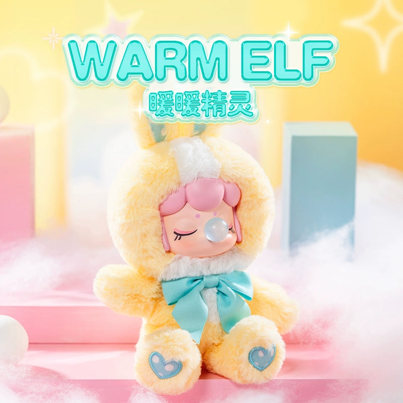 "rolife Ruolai Nanci Nuanqi flash plush bunny series"