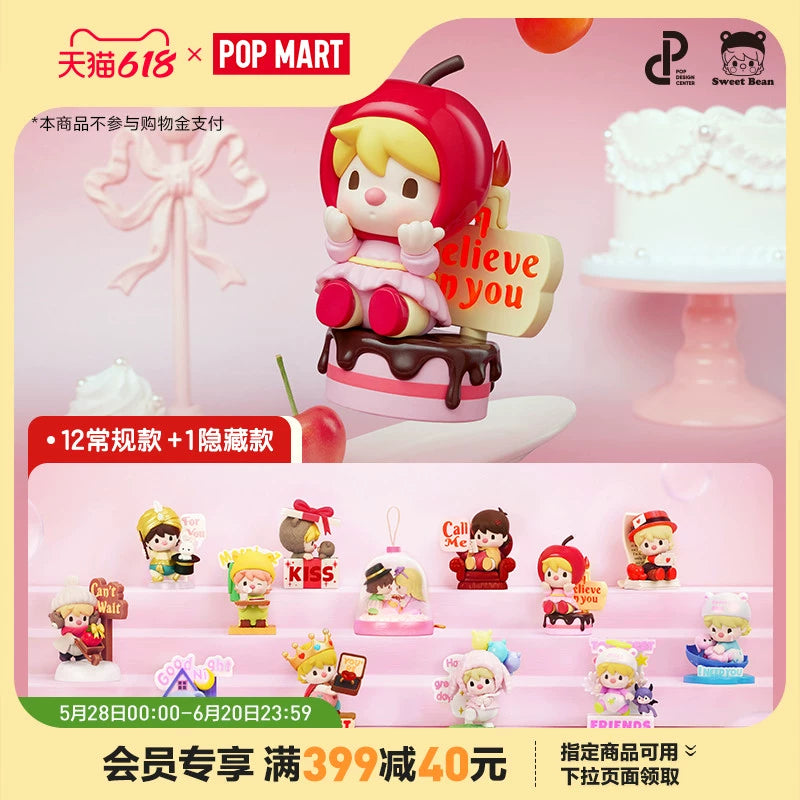 💌💕 POP MART Little Sweet Bean – Coffret mystère de la série Language of Love 💕💌