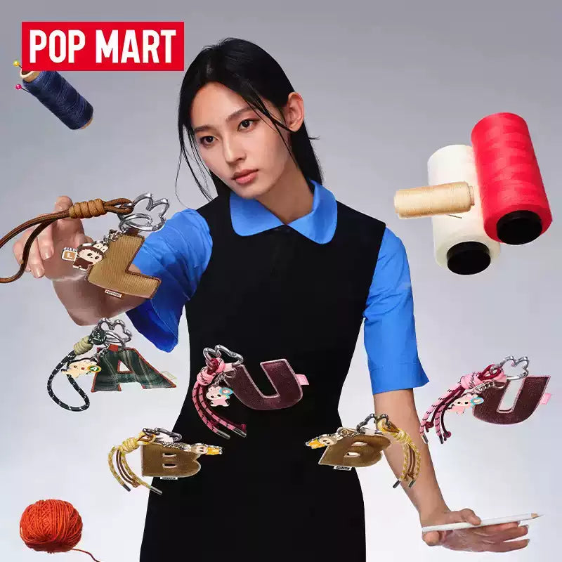 LABUBU THE MONSTERS Heart Code Series Alphabet Pendan4.0