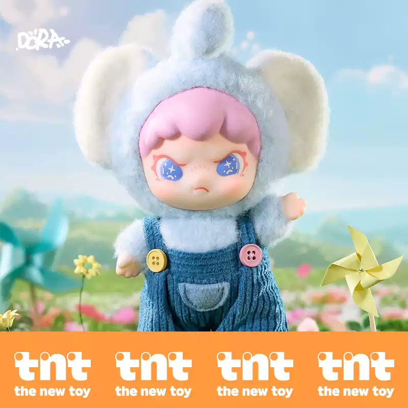 🧸 DORA – Big Sister Rongrong Animal Institute Series Vinyl Plush 🧸
